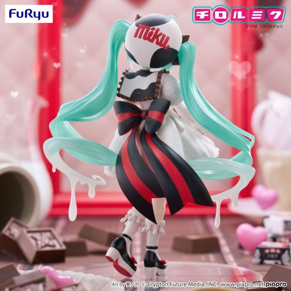 FURYU HATSUNE MIKU X TIROL CHOKO MILK TRIO-TRY-IT SERIES PVC FIGURE STATUE