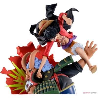 ONE PIECE LOGBOX WANOKUNI VOL.3 SET 4 MINI FIGURE MEGAHOUSE