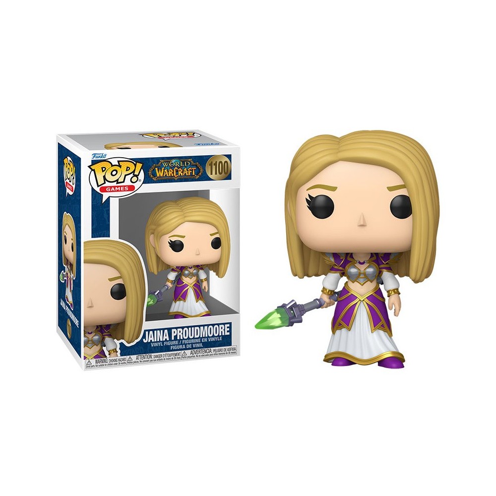 FUNKO FUNKO POP! WORLD OF WARCRAFT JAINA PROUDMOORE BOBBLE HEAD FIGURE