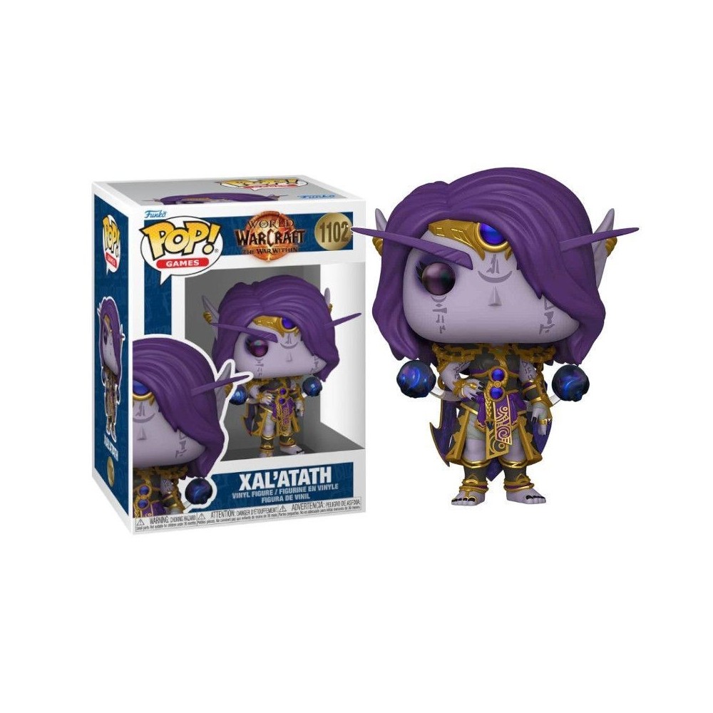 FUNKO FUNKO POP! WORLD OF WARCRAFT XAL'ATATH BOBBLE HEAD FIGURE
