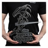 WETA THE LORD OF THE RINGS THE GREEN DRAGON METALBIRD SIGN