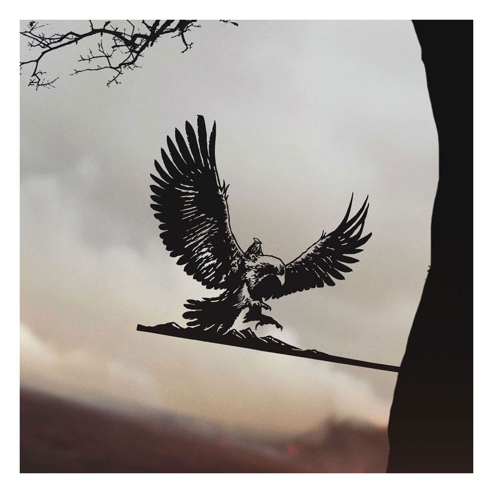 WETA THE LORD OF THE RINGS GANDALF ON GWAIHIR METALBIRD SIGN