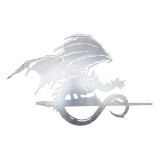 THE LORD OF THE RINGS FELL BEAST METALBIRD INSEGNA WETA