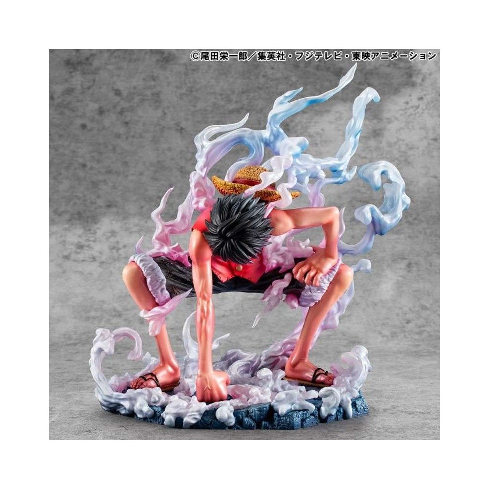 ONE PIECE P.O.P. MONKEY D. LUFFY GEAR 2 LIMITED STATUA FIGURE MEGAHOUSE