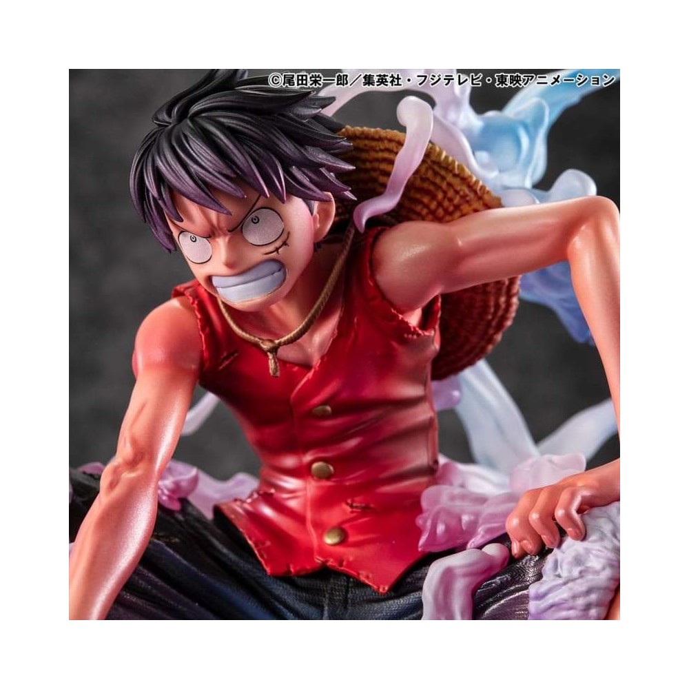 ONE PIECE P.O.P. MONKEY D. LUFFY GEAR 2 LIMITED STATUA FIGURE MEGAHOUSE