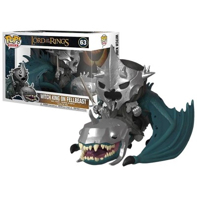 FUNKO POP! THE LORD OF THE RINGS WITCH KING ON FELLBEAST BOBBLE HEAD KNOCKER FUNKO