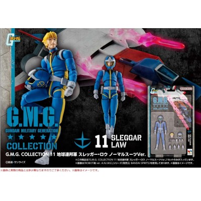 MOBILE SUIT GUNDAM G.M.G. COLLECTION 11 SLEGGAR LAW ACTION FIGURE MEGAHOUSE