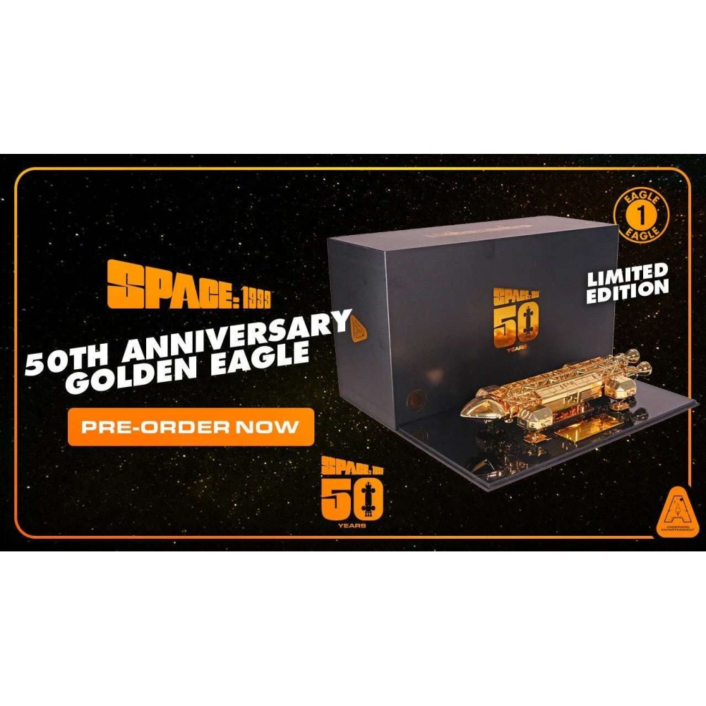 SPAZIO 1999 GOLDEN EAGLE COLLECTIBLE SPECIAL ED. REPLICA FIGURE ANDERSON ENTERTAINMENT LIMITED