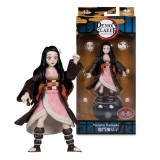 MC FARLANE DEMON SLAYER NEZUKO KAMADO PLATINUM EDITION PVC ACTION FIGURE
