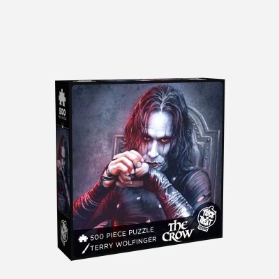 TRICK OR TREAT STUDIOS THE CROW BY TERRY WOLFINGER 500 PCS JIGSAW PUZZLE 51X69CM