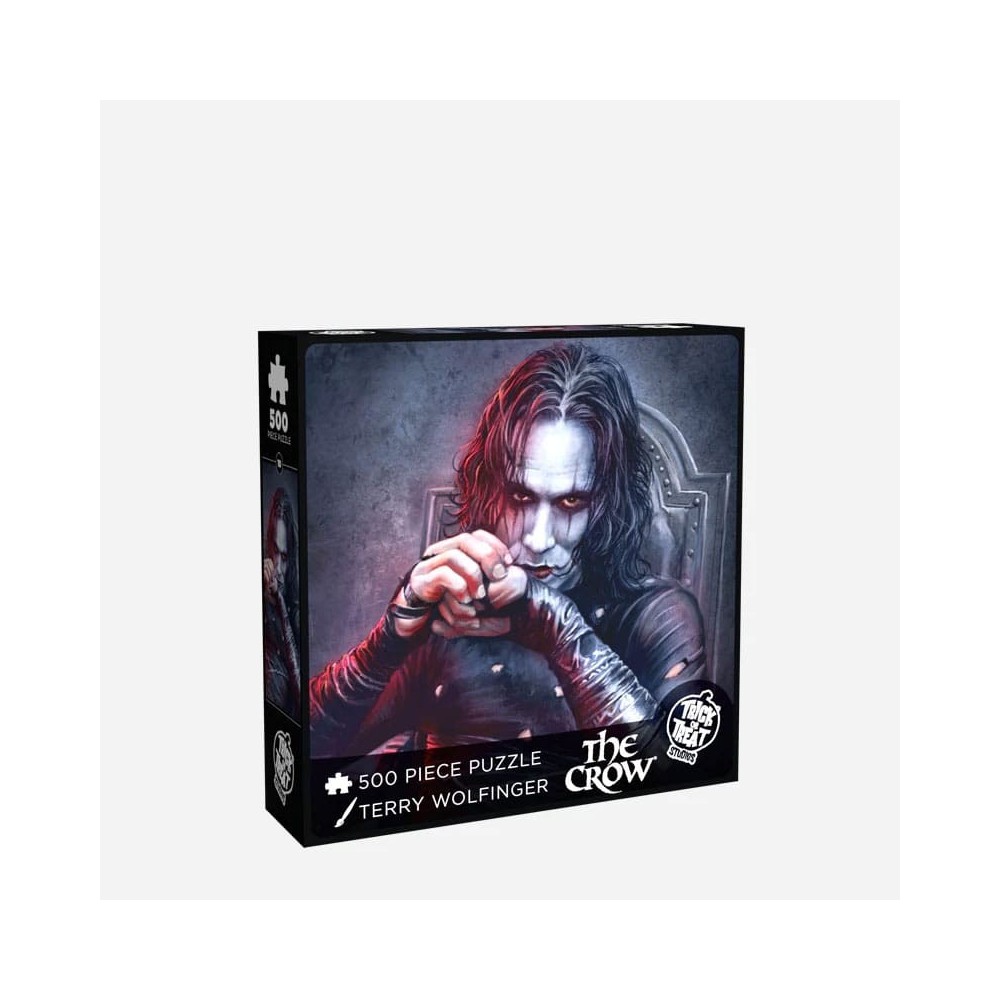 TRICK OR TREAT STUDIOS THE CROW BY TERRY WOLFINGER 500 PCS JIGSAW PUZZLE 51X69CM