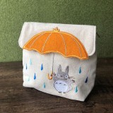 MARUSHIN MY NEIGHBOR TOTORO ORANGE UMBRELLA COIN PURSE