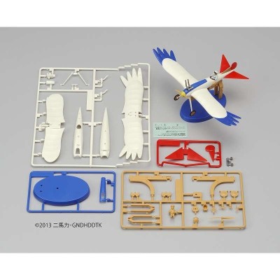 THE WIND RISES JIRO'S BIRD SHAPED PLANE 1/48 MODEL KIT STUDIO GHIBLI
