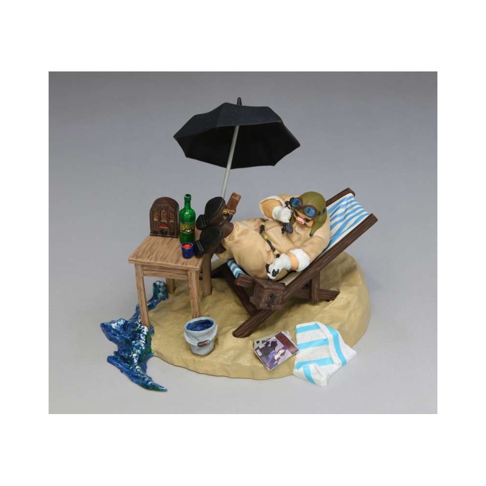 STUDIO GHIBLI PORCO ROSSO IN HIS HIDEOUT 1/48 SCALE PVC MODEL KIT