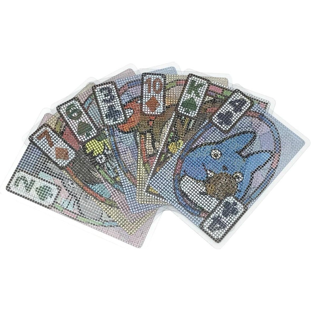 IL MIO VICINO TOTORO TRANSPARENT POKER PLAYING CARDS MAZZO CARTE DA GIOCO STUDIO GHIBLI
