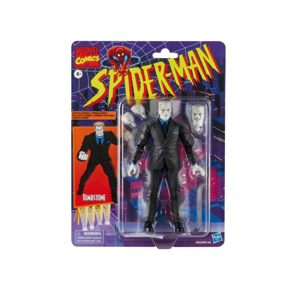 HASBRO MARVEL LEGENDS SPIDER-MAN TOMBSTONE PVC ACTION FIGURE