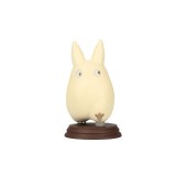 IL MIO VICINO TOTORO LITTLE WHITE TOTORO WALKING STATUA FIGURE SEMIC