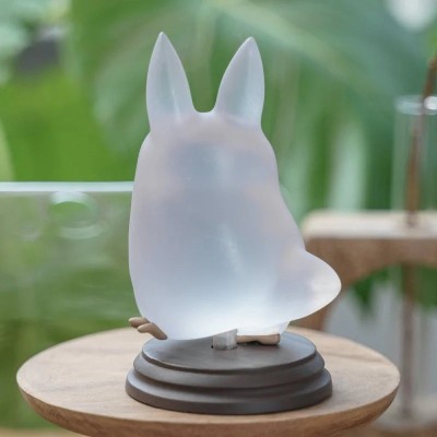 IL MIO VICINO TOTORO LITTLE TRANSPARENT TOTORO WALKING STATUA FIGURE SEMIC