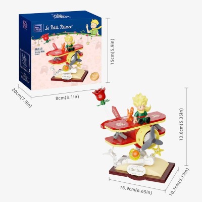 PANTASY THE LITTLE PRINCE STARRY RIDE SET CONSTRUCTION SET 4X FIGURES