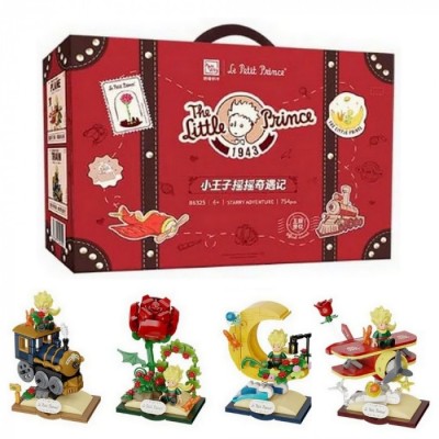 IL PICCOLO PRINCIPE STARRY RIDE SET CONSTRUCTION SET 4X FIGURE PANTASY