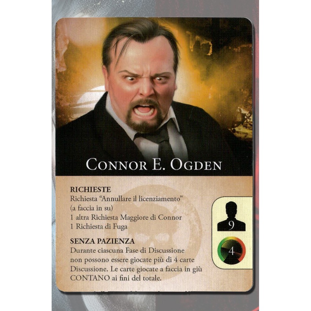 HOSTAGE NEGOTIATOR ESP.1 CONNOR E. OGDEN EDIZIONE ITALIANA GIOCO DA TAVOLO DO NOT PANIC GAMES