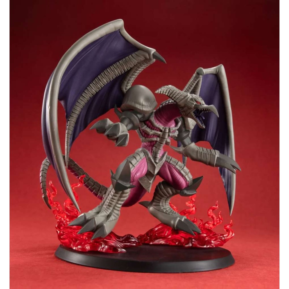MEGAHOUSE YU-GI-OH! DUEL MONSTERS CHRONICLE GX BLACK SKULL DRAGON STATUE PVC FIGURE