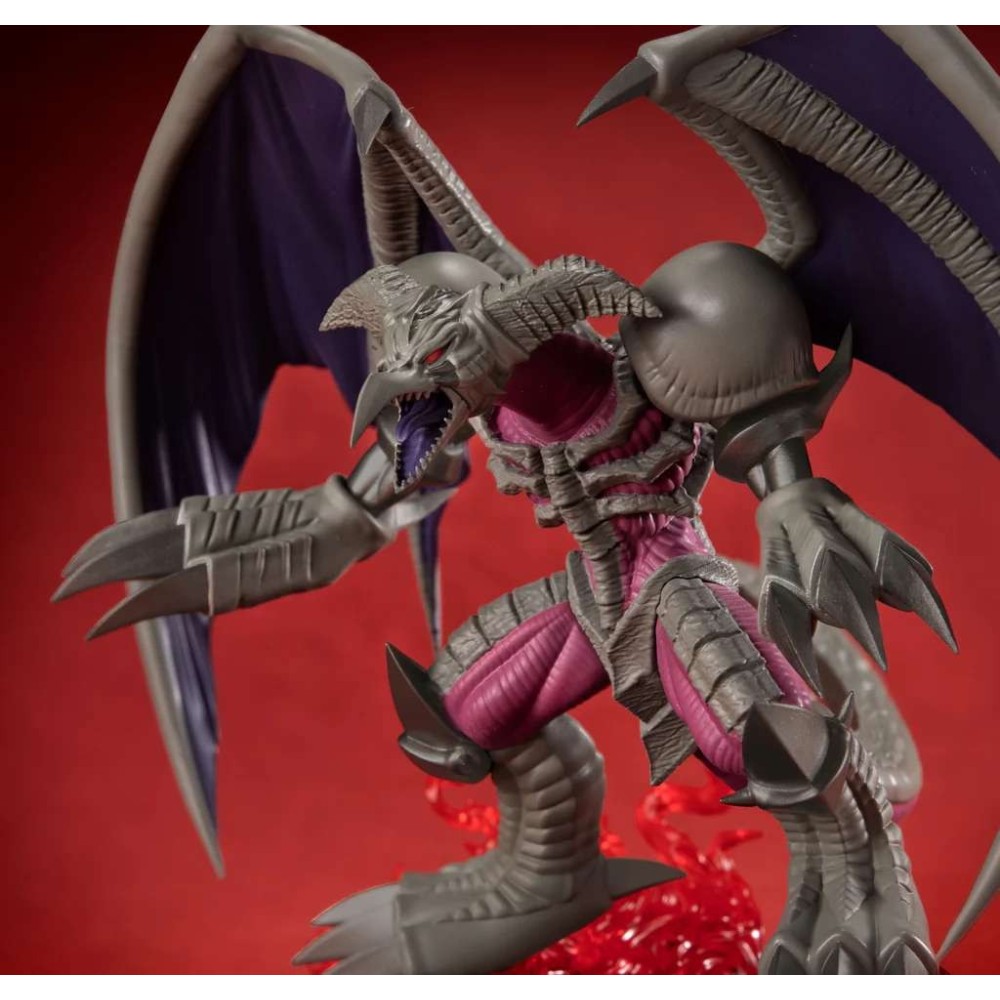 MEGAHOUSE YU-GI-OH! DUEL MONSTERS CHRONICLE GX BLACK SKULL DRAGON STATUE PVC FIGURE