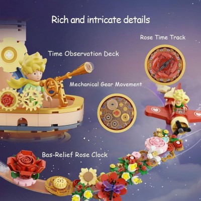 IL PICCOLO PRINCIPE STARRY RIDE CASTLE CONSTRUCTION SET FIGURE PANTASY