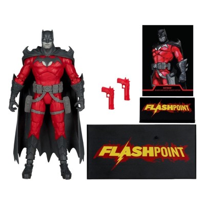 MC FARLANE DC MULTIVERSE BATMAN FLASHPOINT GOLD LABEL SERIES PVC ACTION FIGURE
