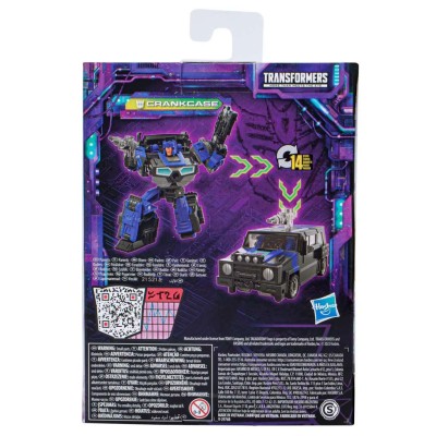 HASBRO TRANSFORMERS LEGACY SERIES CRANKCASE PVC ACTION FIGURE