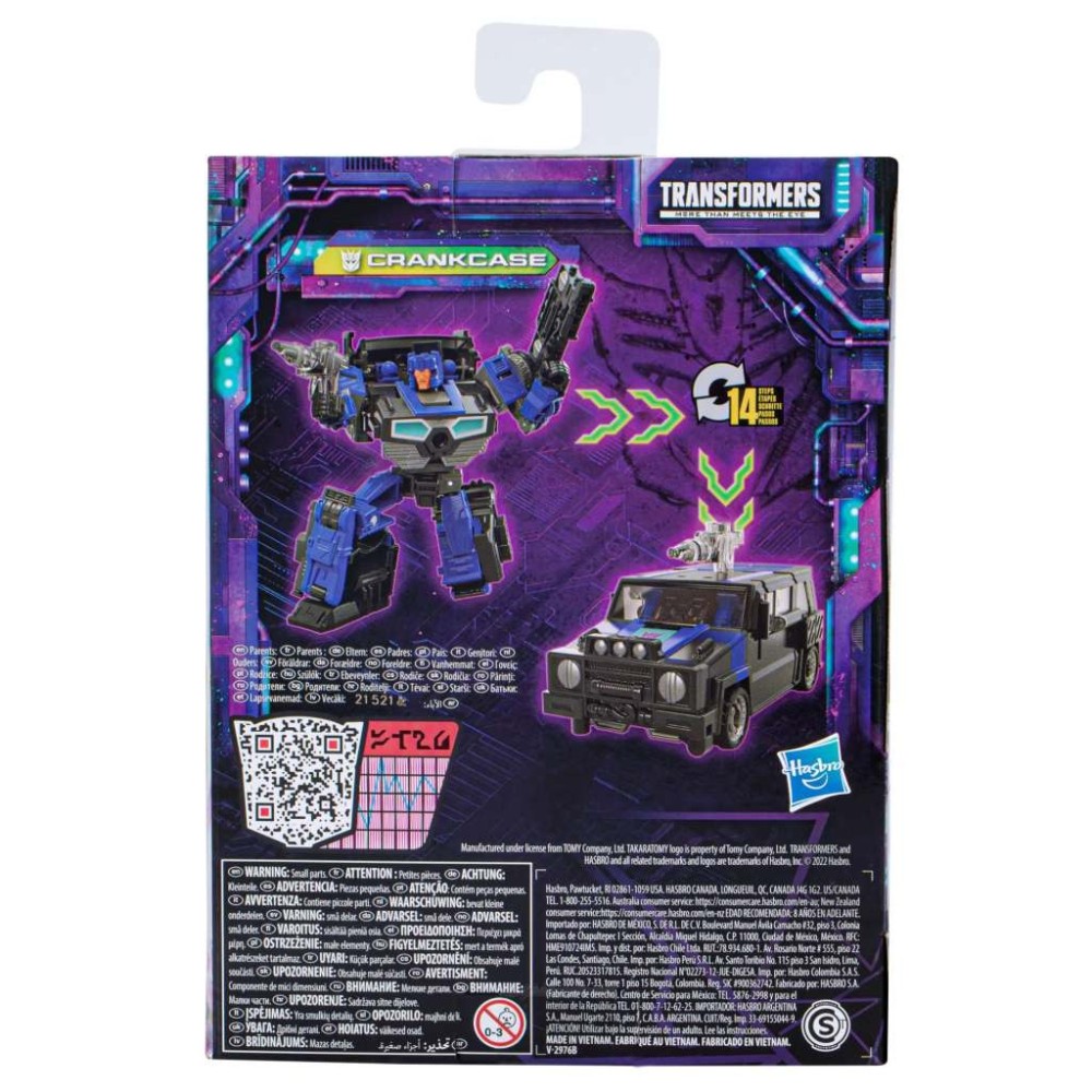 HASBRO TRANSFORMERS LEGACY SERIES CRANKCASE PVC ACTION FIGURE