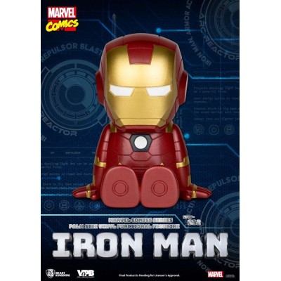 MARVEL COMICS IRON MAN PALM SIZE VINYL BANK SALVADANAIO BEAST KINGDOM