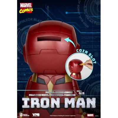 MARVEL COMICS IRON MAN PALM SIZE VINYL BANK SALVADANAIO BEAST KINGDOM