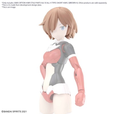 BANDAI 30MS OPTION HAIR STYLE PARTS VOL.10 ALL 4 TYPES MODEL KIT
