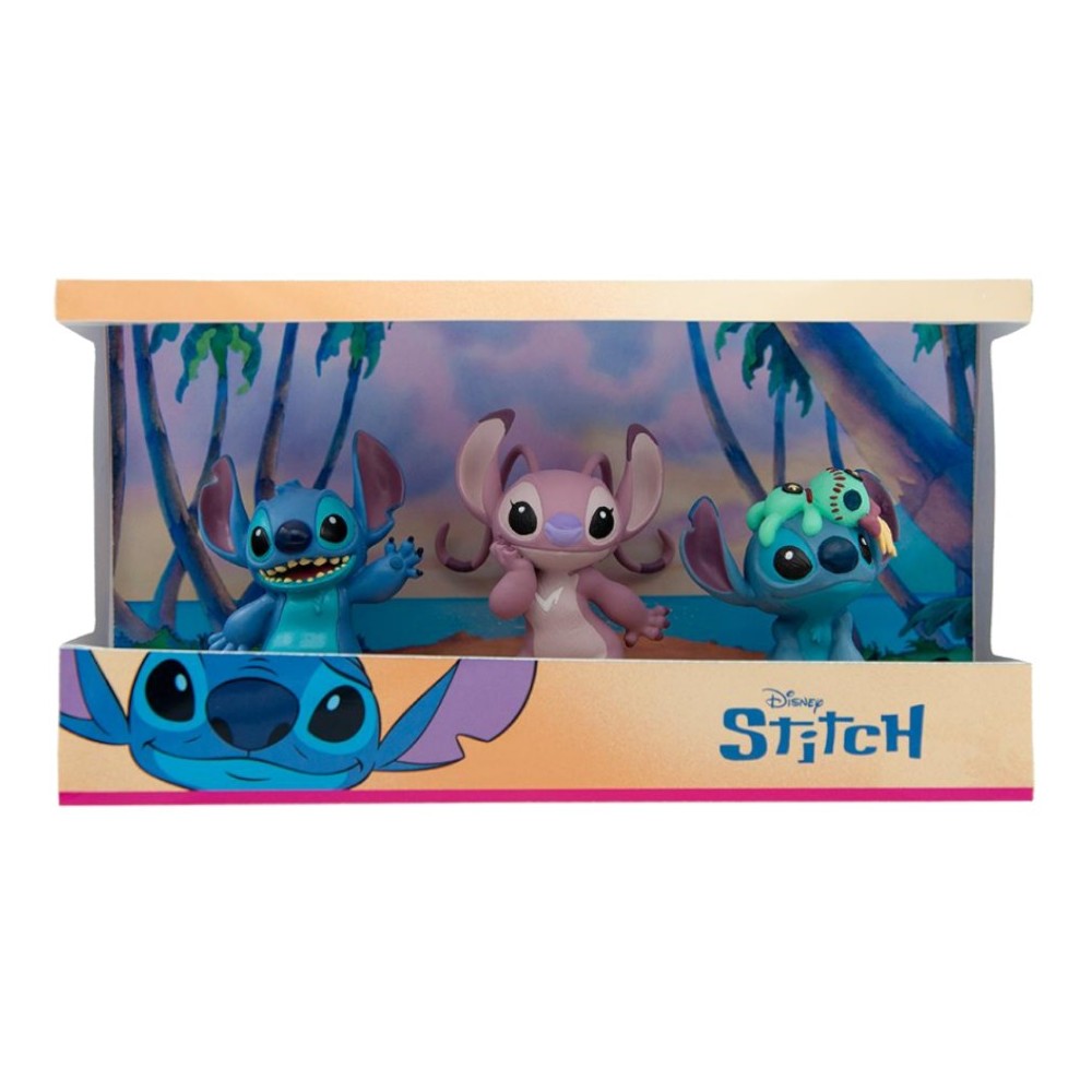 BULLYLAND DISNEY STITCH 3-PACK MINI FIGURES