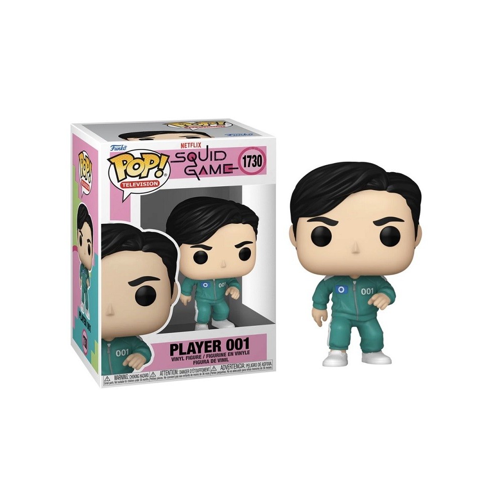 FUNKO FUNKO POP! TELEVISION SQUID GAME PLAYER 001 BOBBLE HEAD