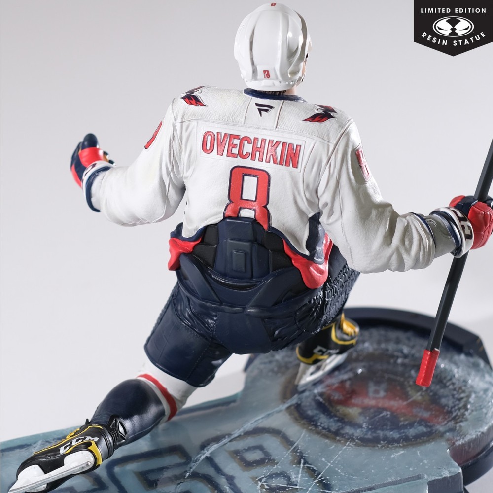 MC FARLANE NHL ALL TIME GOALS LEADER ALEX OVECHKIN WASHINGTON CAPITALS 1/6 STATUE 28CM RESIN FIGURE