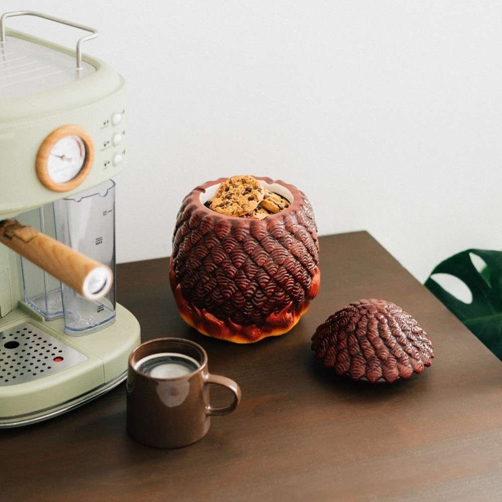 HOUSE OF THE DRAGON COOKIE JAR BISCOTTIERA IN CERAMICA GRUPO ERIK