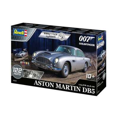 REVELL JAMES BOND 007 GOLDFINGER ASTON MARTIN DB5 1/24 MODEL KIT FIGURE