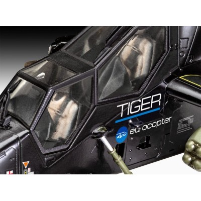 REVELL JAMES BOND 007 GOLDEN EYE EUROCOPTER TIGER 1/72 MODEL KIT FIGURE