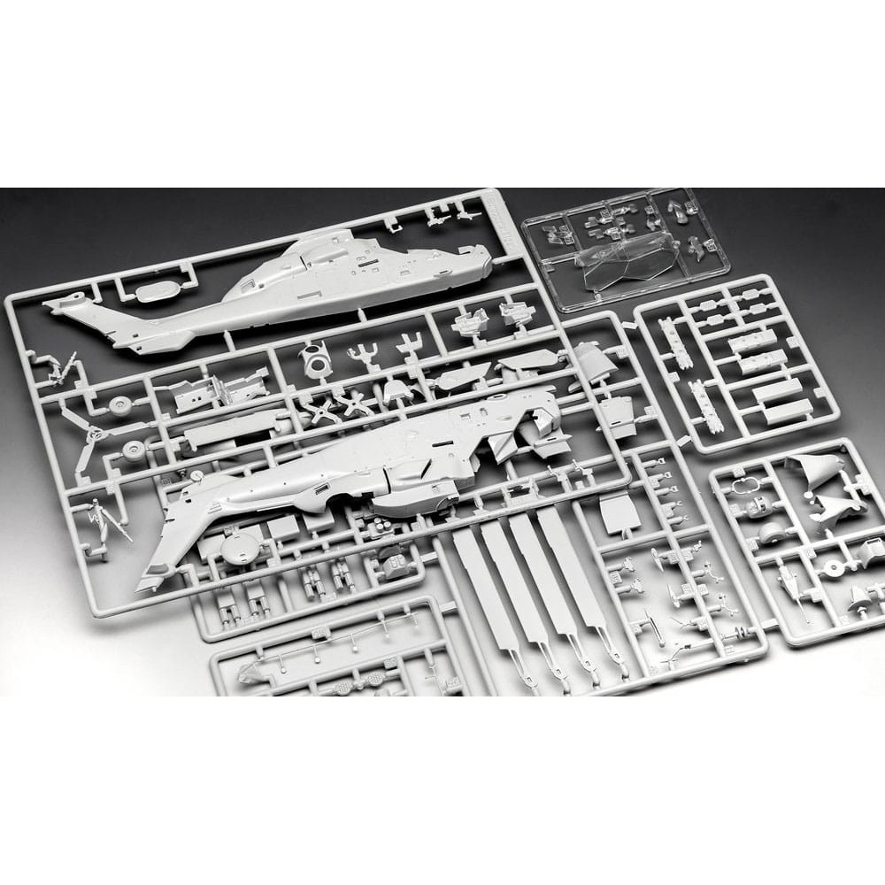 REVELL JAMES BOND 007 GOLDEN EYE EUROCOPTER TIGER 1/72 MODEL KIT FIGURE