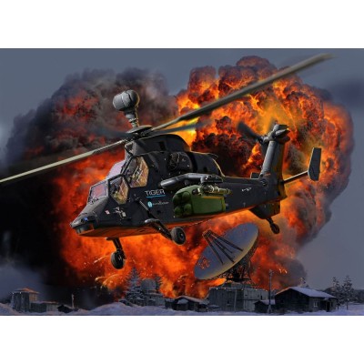 REVELL JAMES BOND 007 GOLDEN EYE EUROCOPTER TIGER 1/72 MODEL KIT FIGURE