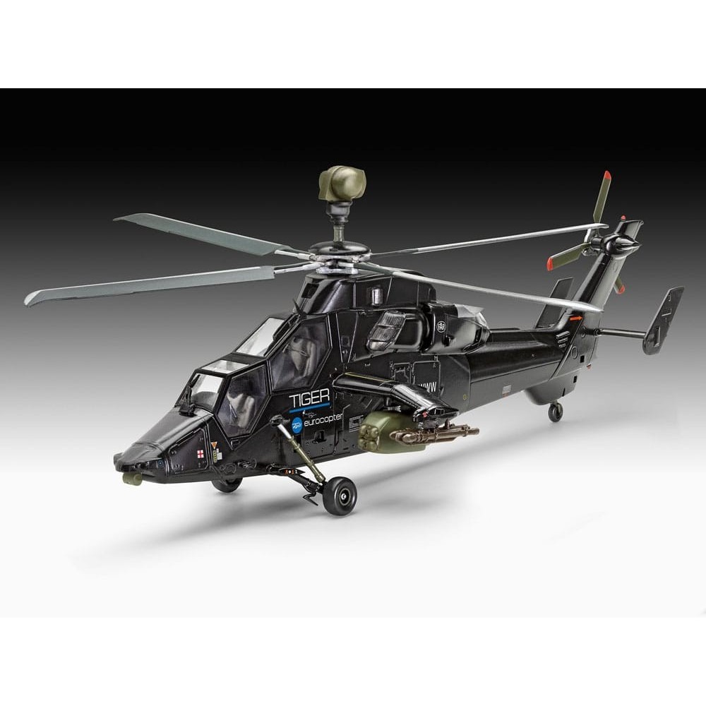 REVELL JAMES BOND 007 GOLDEN EYE EUROCOPTER TIGER 1/72 MODEL KIT FIGURE
