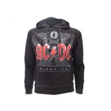 FELPA HOODIE AC DC BLACK ICE NERA