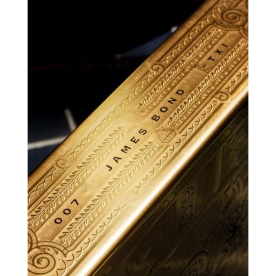 THEORY11 JAMES BOND 007 POKER PLAYING CARDS BOX GOLD EDITION SET 3 DECKS