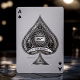 JAMES BOND 007 POKER PLAYING CARDS SILVER EDITION MAZZO THEORY11
