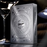JAMES BOND 007 POKER PLAYING CARDS SILVER EDITION MAZZO THEORY11