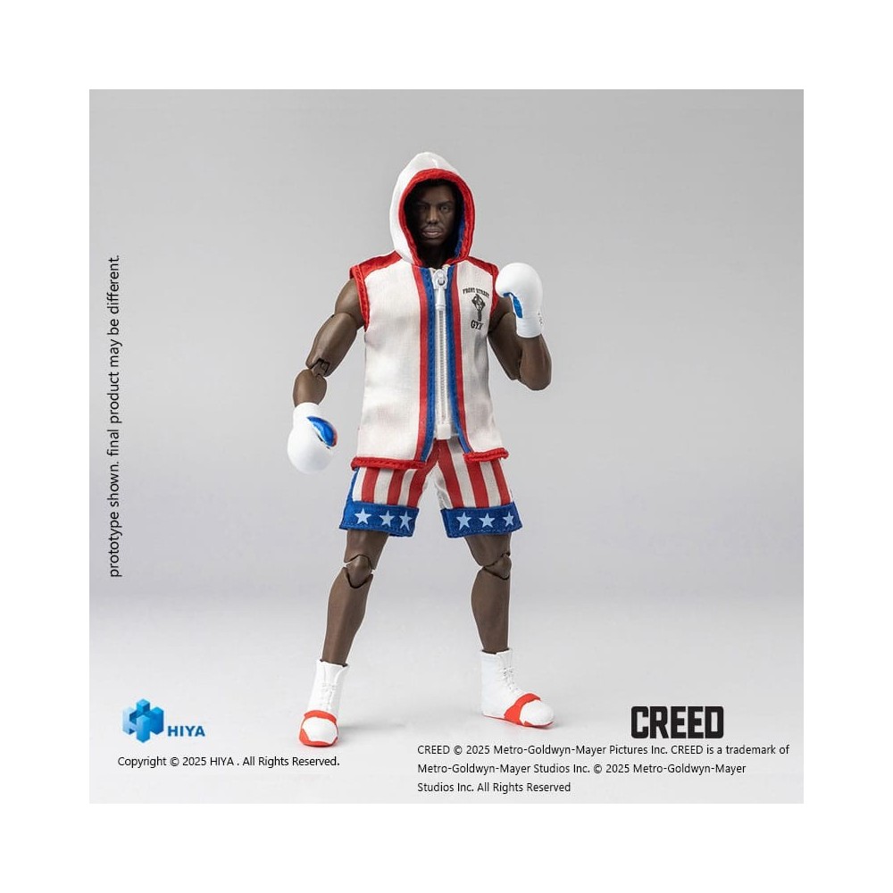 HIYA TOYS CREED EXQUISITE SUPER SERIES ADONIS CREED 1/12 SCALE PVC ACTION FIGURE