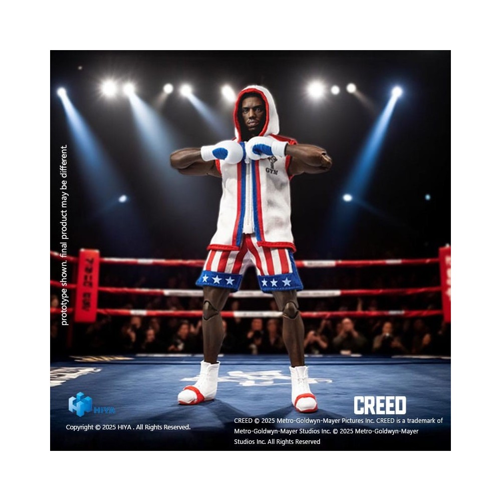 HIYA TOYS CREED EXQUISITE SUPER SERIES ADONIS CREED 1/12 SCALE PVC ACTION FIGURE