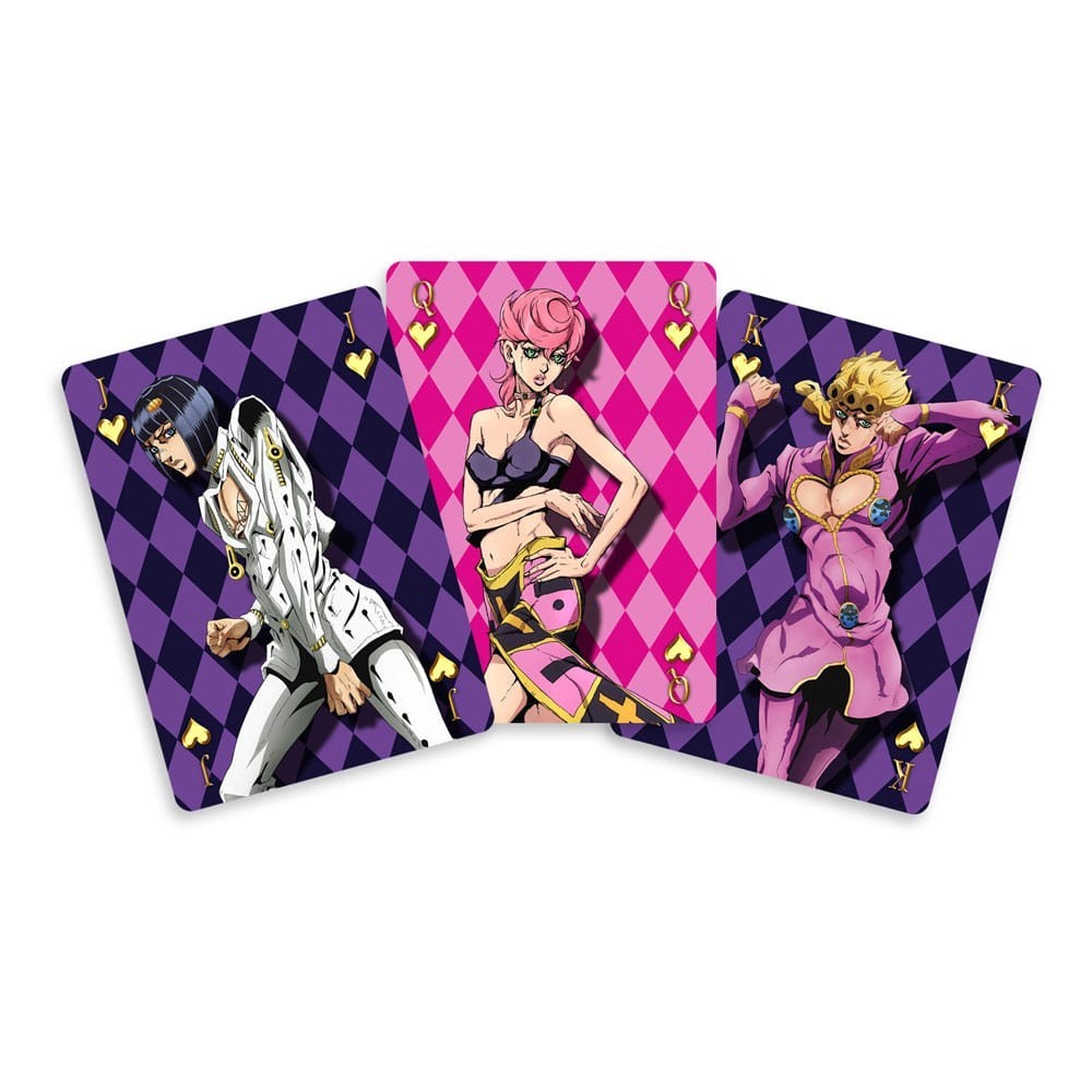 LE BIZZARRE AVVENTURE DI JOJO PART 5 GOLDEN WING POKER PLAYING CARDS MAZZO CARTE DA GIOCO SAKAMI MERCHANDISE